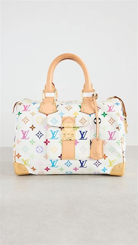 What Goes Around Comes Around Louis Vuitton White Multi